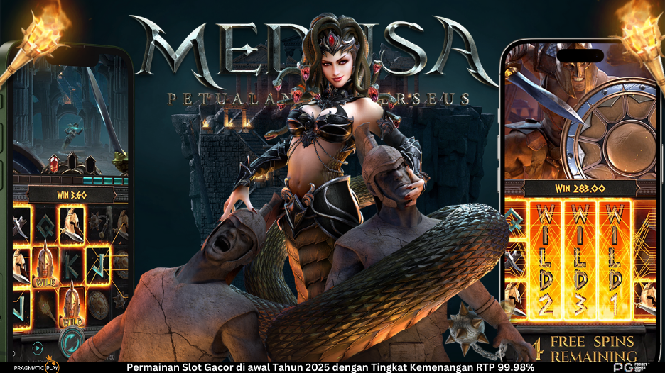 Slot Medusa: Kejutan Jackpot di Balik Tatapannya!